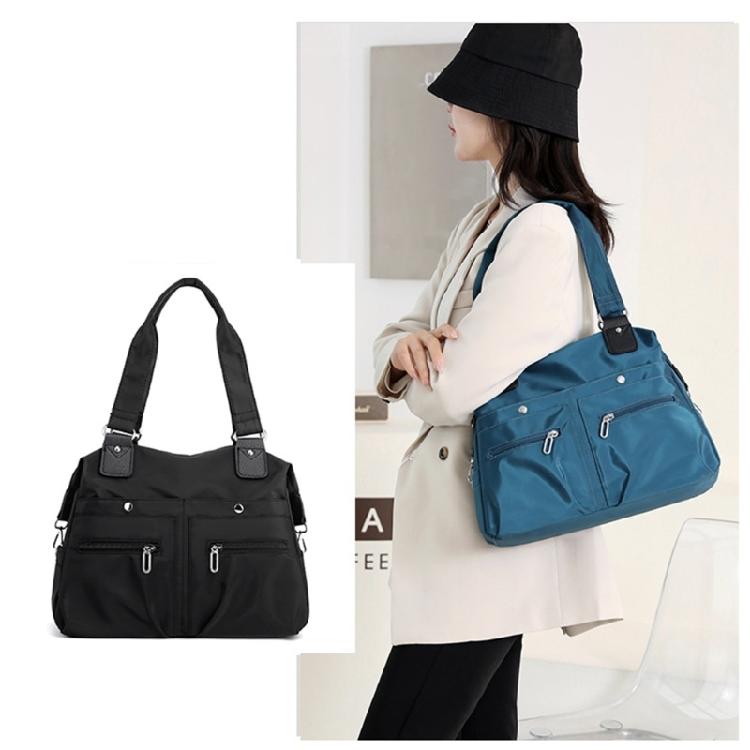 Handbag Nylon Bag Large Capacity Shopping Bag Versatile Shoulder Bag for Girl