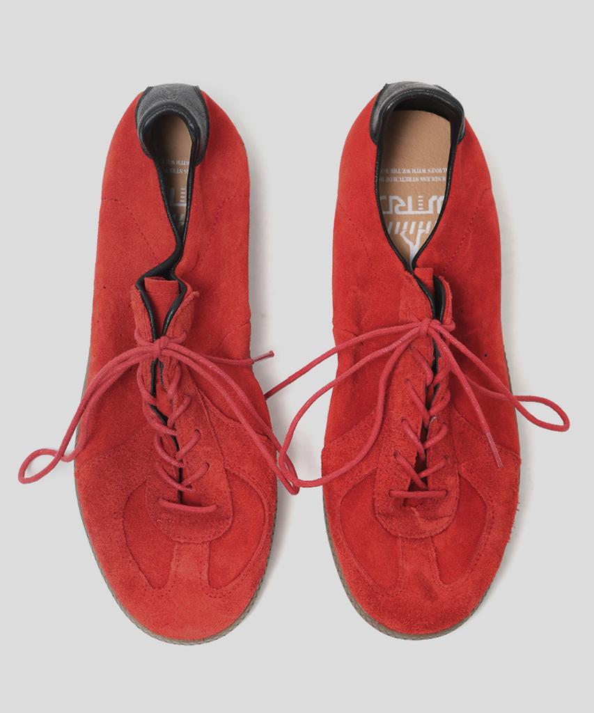Wetheroad Wtrd3122 Other Suede Washed German Army Sneakers Red