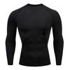 Men's T-shirt Men Running Sport T Shirt Men Compression Fitness Tops Tee Quick DryTight Training Gym Sport Running Shirts