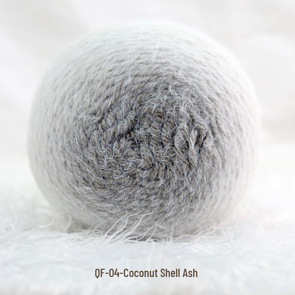 Gradient Long Pile Yarn Cake for Hand-knitting: Scarf, Clothing, Bouquets, and Seven-Star Blanket Materials
