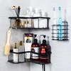 No-Drill Bathroom Corner Shelf