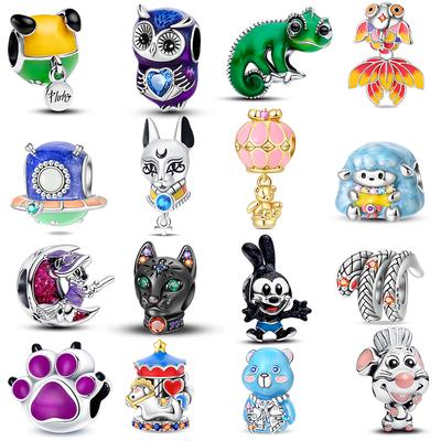 Copper Charm Originale Animal Beads Fits Bracelet Bangle Necklace For Charms Women Luxury Diy Jewelry Making