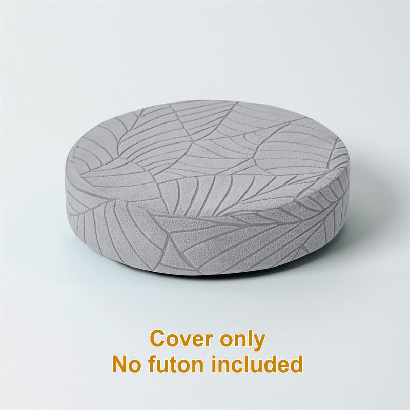 

1PC Round Floor Cushion Cover Jacquard Chair Seat Slipcover Floor Chair Slipcover Putua Tatami Cushion Covers for Living Room 1PC
