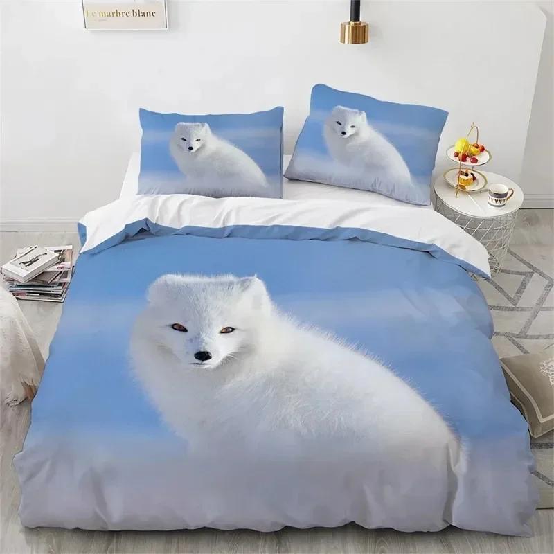 3D Wild Animal  Moon And Wolf 3D Duvet Cover Bedding Set Comforter Linen Pillowcases Home Decor Single Double Twin King Queen
