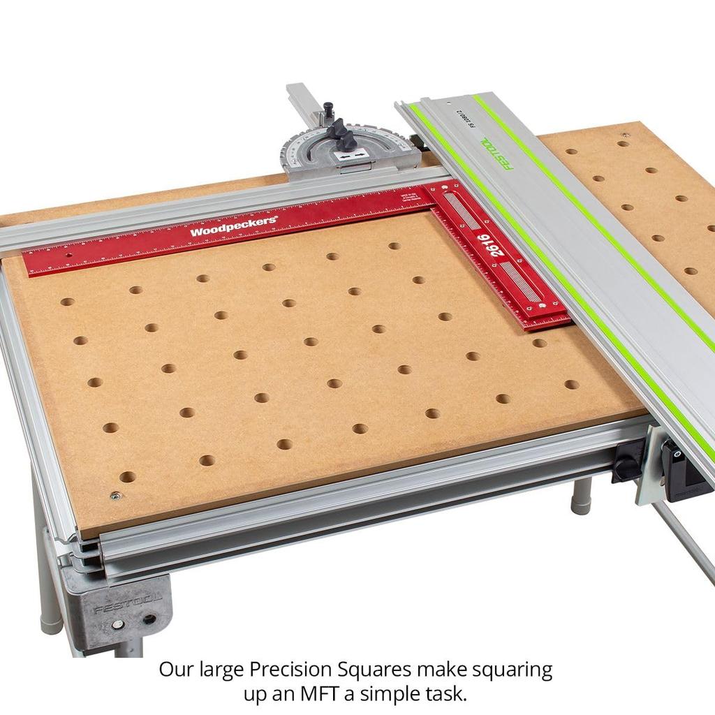 Precision woodworking square 450mm with case