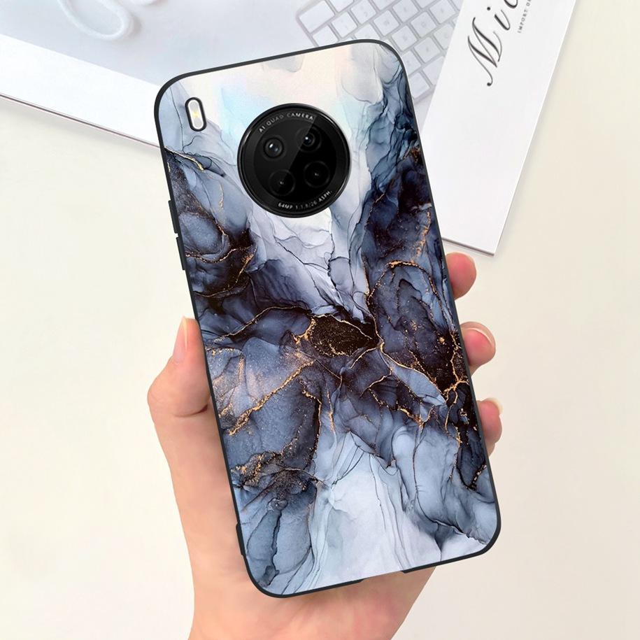 For Huawei Y9a 2020 Silicone Case FRL-22 FRL-23 Cute Astronaut Love Heart Slim Soft TPU Phone Case on Huawei Nova Y9a Y 9A Cover