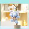 Cute Elephant Plush Toy With Christmas Hat Soft Stuffed Animal For Girls And Boys Decorative Keychain