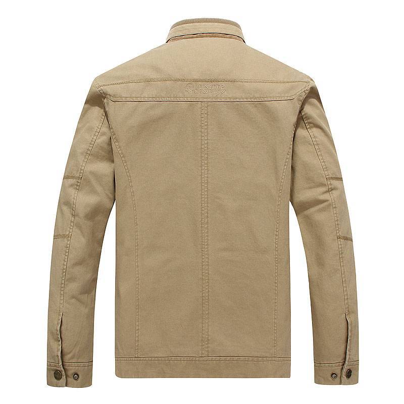 Autumn New Men's Casual Stand-up Collar Jacket