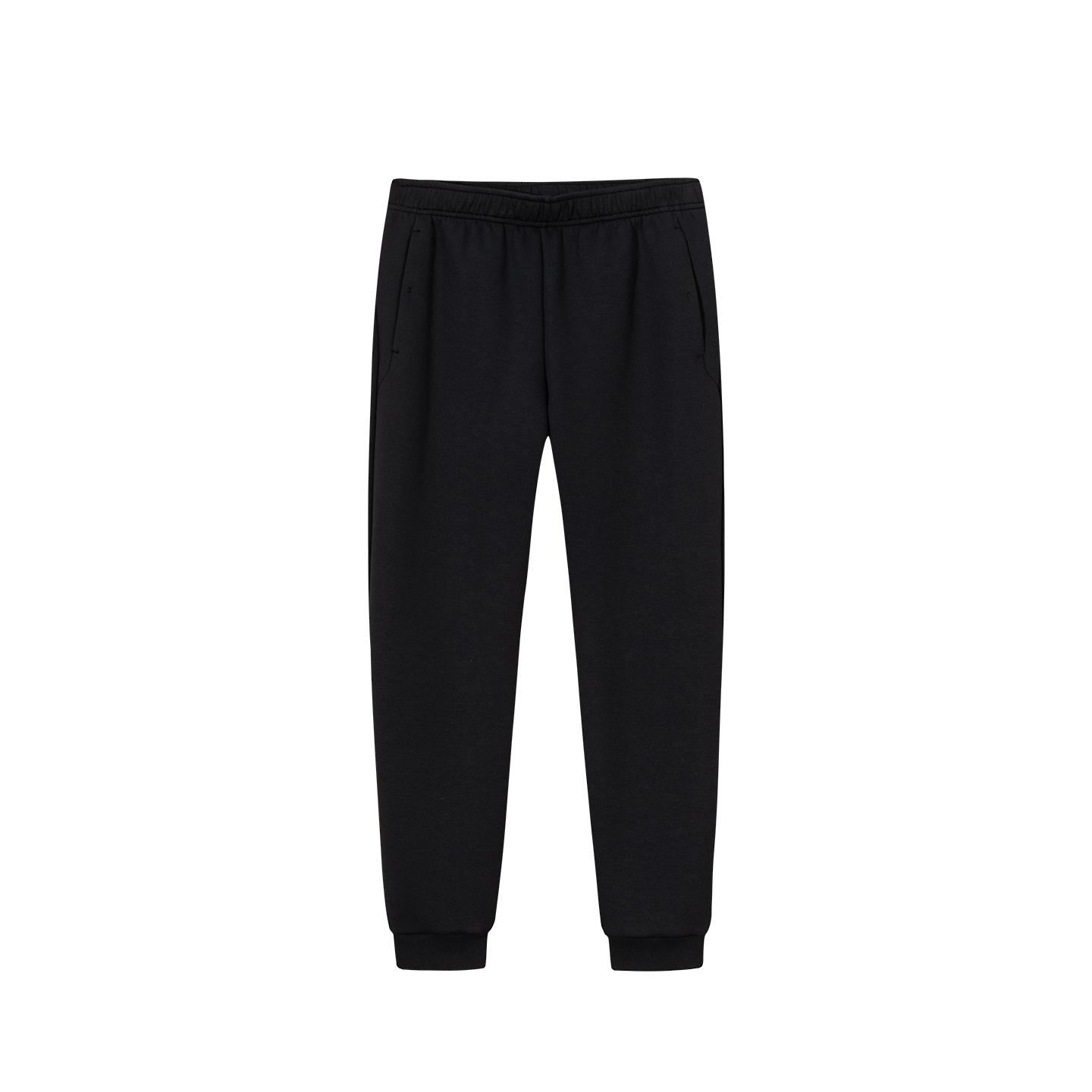 Anta Training Long Pants Spring 2026 Knitted Sports Pants Men bottoms Basic-Black 152617301S-2 S