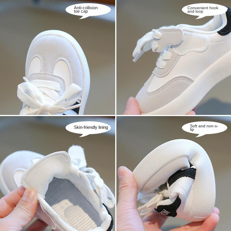 Children's Sports Shoes Spring Autumn New Girl's Korean Style Soft Sole Casual Shoes for Boys Running Shoes Kid Sneakers