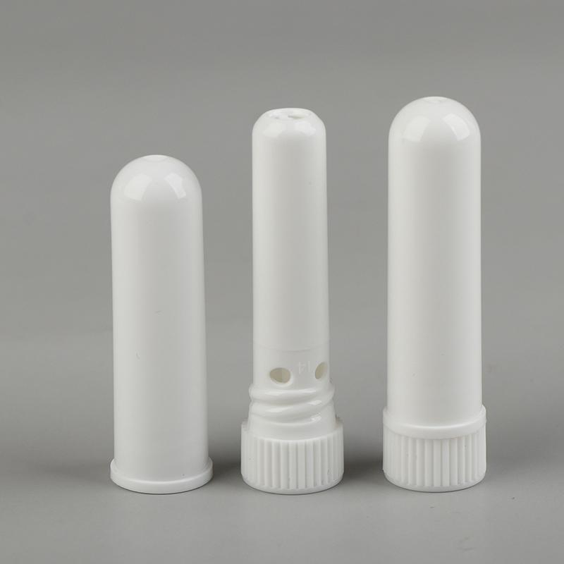 10Pcs Essential Oil Blank Inhaler Tubes Comes Inhaler Stick With Cotton Wicks, Refillable, Dropper