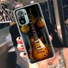 Retro Rock Music Electric Guitar Phone Case For Xiaomi Poco M6 X7 X6 X5 Pro X4 X3 GT F7 Mi F6 F5 F4 F3 F2 M5 M5S M4 F1 M3 Cases