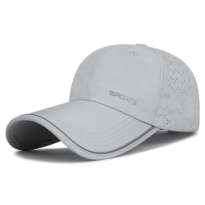 Spring Summer Thin Baseball Cap Men Women Sunshade Sunscreen Cap Outdoor Travel Breathable Mesh Quick-Drying Cap