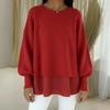 Women's Fashionable Casual Solid-color Top