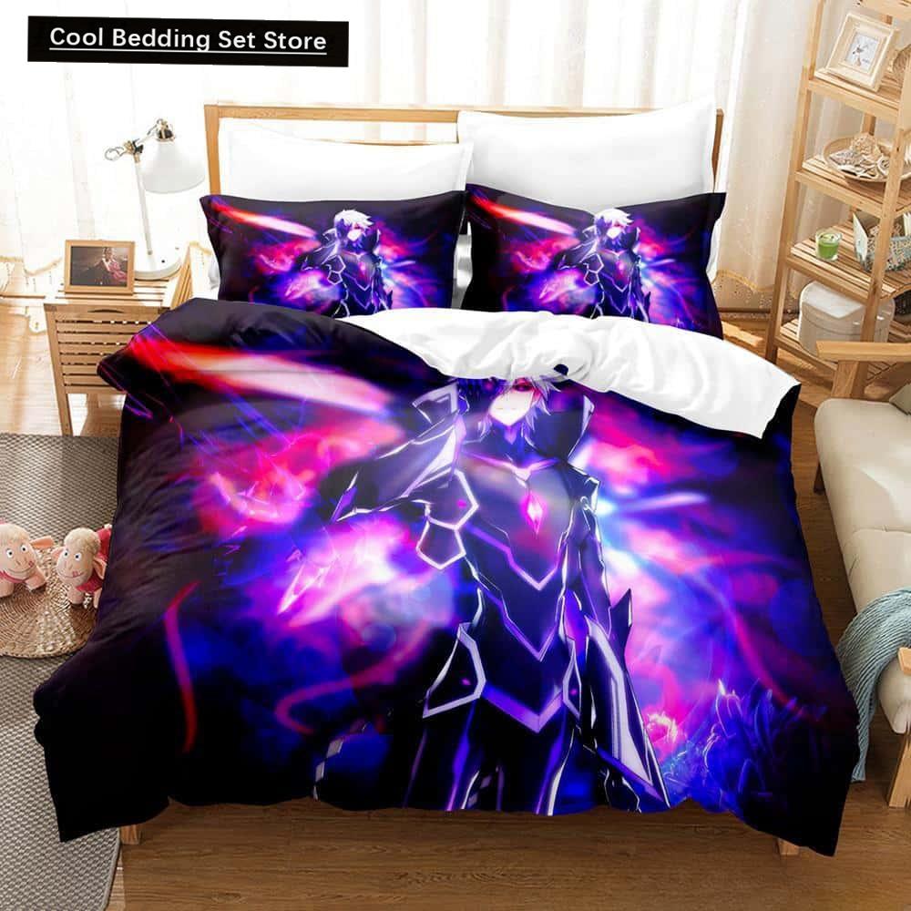 3D Print Anime Elsword Bedding Set Single Twin Full Queen King Size Bed Set Adult Kid Bedroom Duvet Cover Sets For Home Textiles