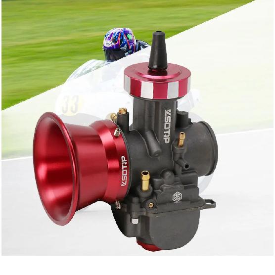 ZSDTRP 55mm CNC Aluminum Air Filter Interface Cup for OKO KOSO MIKUNI PE PWK 32/34 Motorcycle Carburetor
