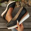 2026 New High Heels Pointed Toe Comfortable High-Heeled Shoes Ladies Shallow Mouth Lace-Up Clogs Wedge Platform Women Sneakers