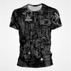 3D Print Motherboard CPU Processor Line Circuit Board T Shirt for Men Full Print Graphic Men's Tee Shirts Hiphop Streetwear Tops