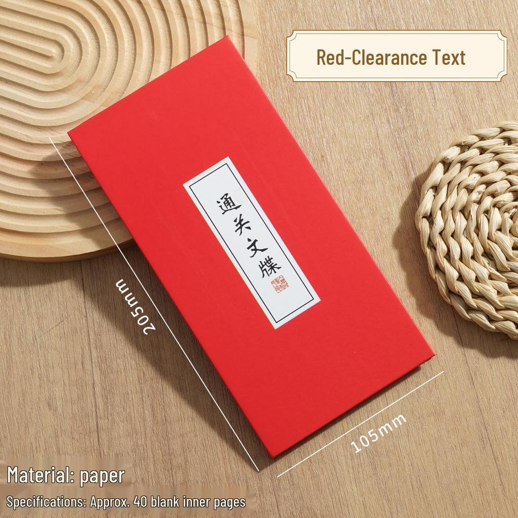 Travel Check-in Accordion Stamp Book: Palace Style Series for Passport & Documents