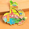 Lu'an 2025 Creative Metal City Magnet: Unique Chinese Cultural Souvenir