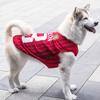 Gilet estivo in rete per animali domestici Stampa a lettere Cuciture in tessuto Maglia Coppa del Mondo Abbigliamento per cani