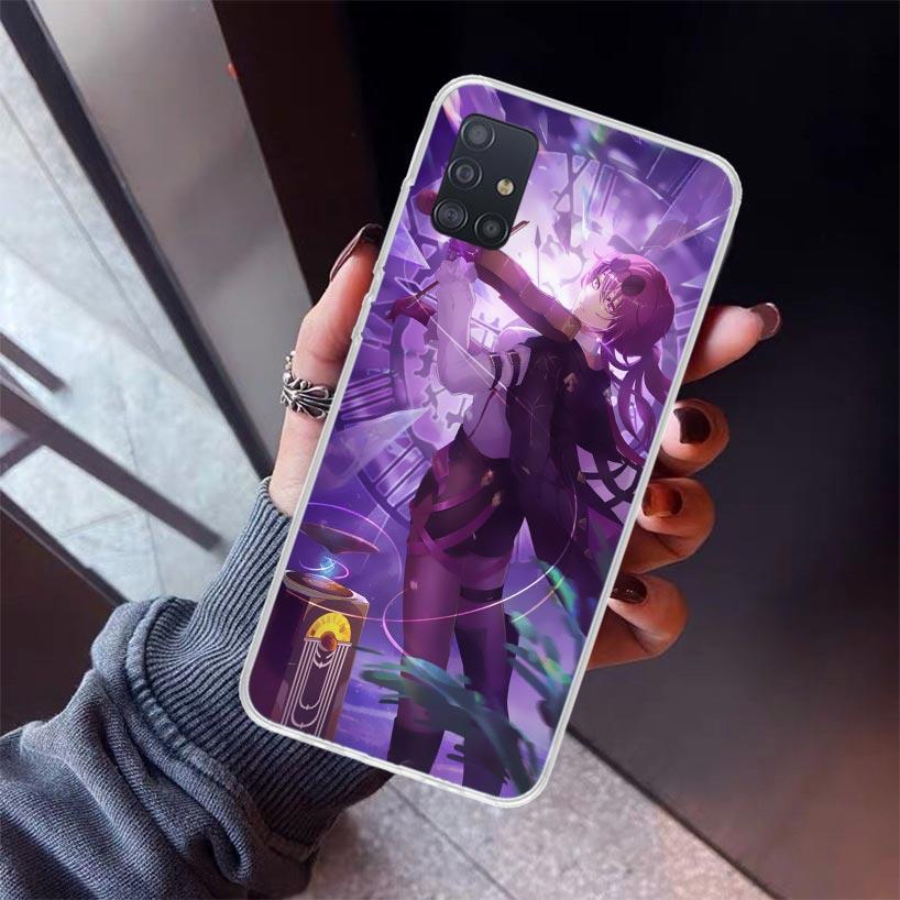 Honkai Star Rail Kafka Phone Case For Samsung Galaxy A52 A51 A50S A32 A22 A12 A02S A72 A71 A31 A70 A30S Note 20 Ultra 10 Plus S1