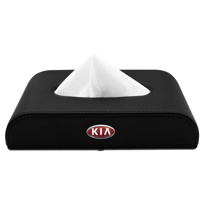 1pcs Car Tissue Box Holder Armrest Box Storage Case Car Styling for KIA Cerato Sportage R K2 K3 K5 RIO 3 4 Sorento Picanto