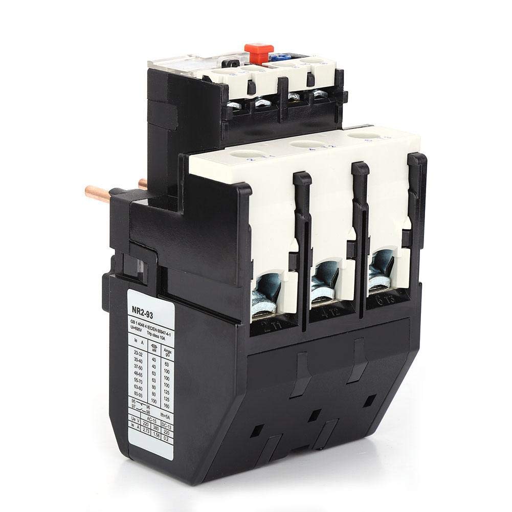 Walfront Automatic Thermal Overload Relay 37-50A, 50-60Hz, 690V, 2NO 1NC Contacts