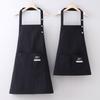 New 2 Sizes Barber Apron Waterproof Breathable Cooking Aprons Large Pocket Adjustable Strap Kitchen Apron Hair Salon Tool