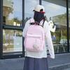 Schoolbag College Style High Value Backpack Versatile Japanese Junior High School Girls Backpack College Student Simple Large Capacity School Bag