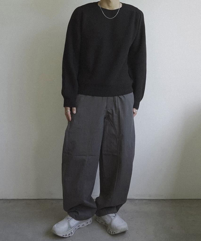 SIIIIDO Castillo Fold & Line Tp Easy Pants #2