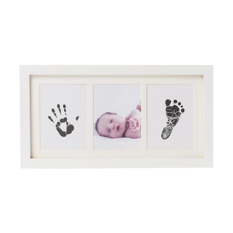 Baby Handprint & Footprint Ink Photo Frame Gift Set