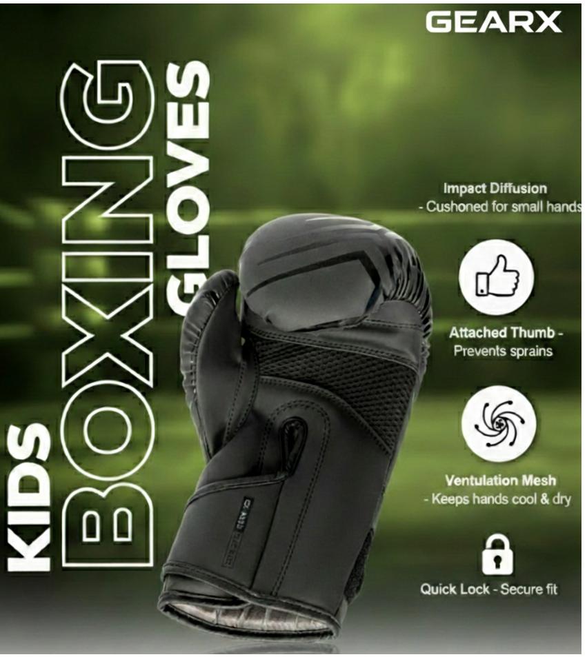 Kinder Boxhandschuhe Sparring Maya Leder Pro Gel Sandsack Fitnessstudio Training Kampf MMA Muay Thai Kickboxen