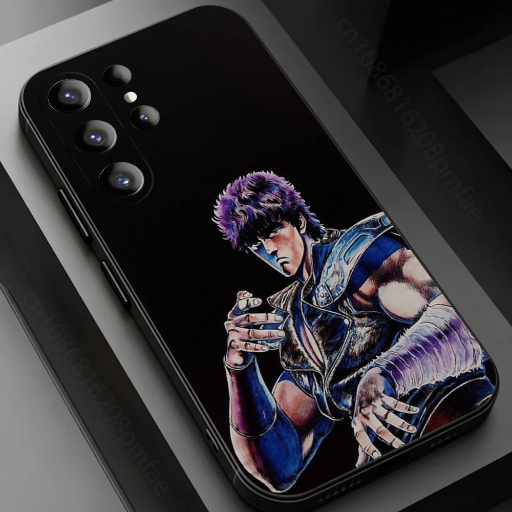 Anime Fist of the North Star Phone case for Samsung Galaxy S24,25,26,23 22,21,S20 Plus Ultra FE soft fundas cases
