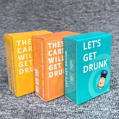 Ces Cartes Vous Faisent Boire Jeu de Cartes à Boire Version Anglaise pour Fêtes Jeux de Société