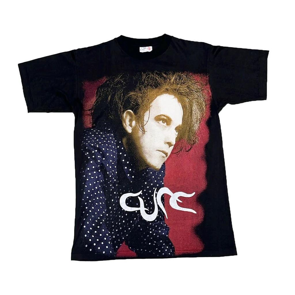 The Cure 1992 Anni '90 Vintage Wish Tour Band Robert Smith Concerto Grafica T-Shirt Unisex