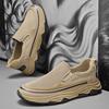 Fashion Outdoor Canvas Shoes for Men Fashion Style Men's Casual Shoes Comfortable Slip on Flats New Non-Slip Male Driving Shoes Trainers