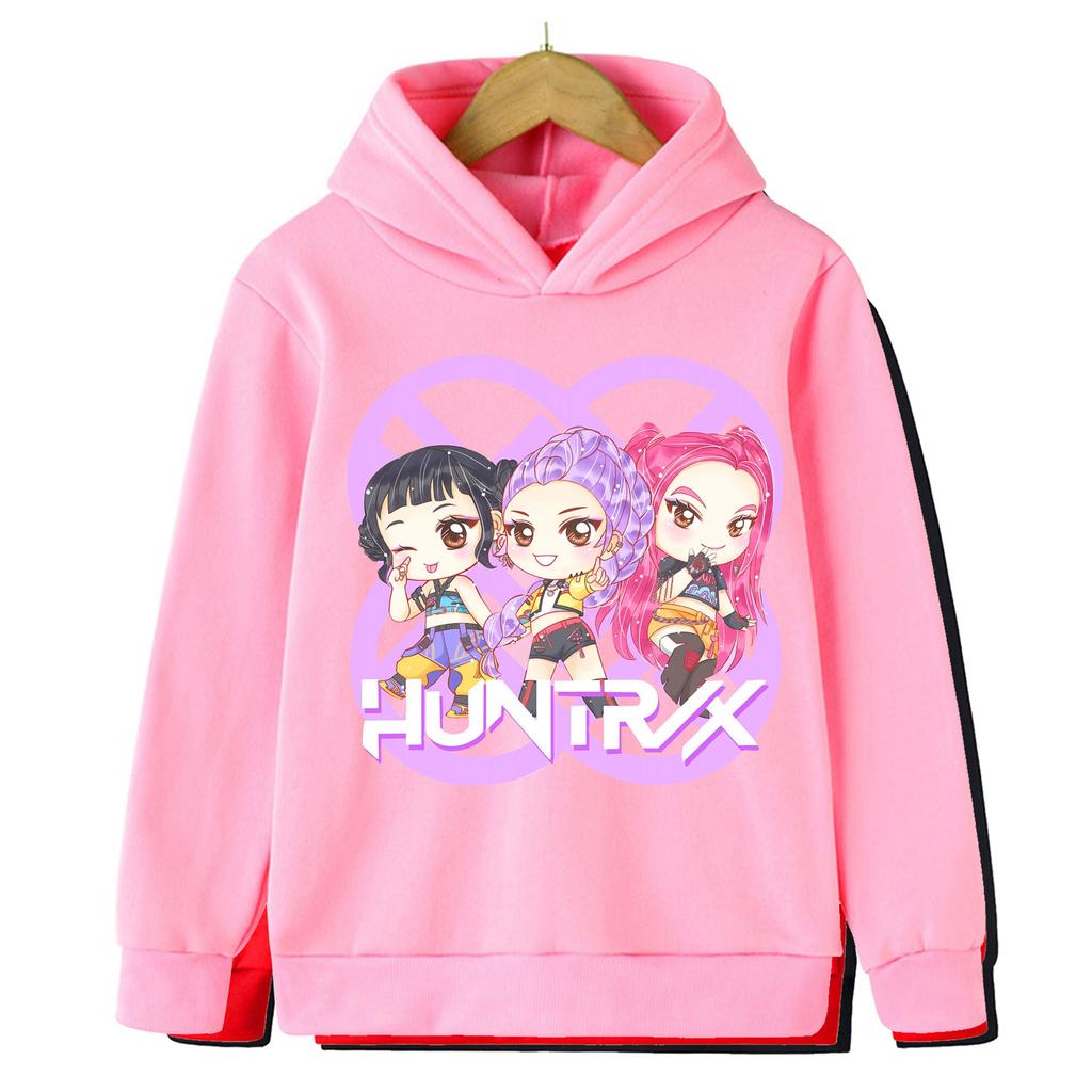 Moletons Blusas com Capuz Meninas Estampa de Desenho Animado Confortável Moletom Infantil Pulôver Casual para Meninas Roupa Esportiva da Moda Roupas Infantis