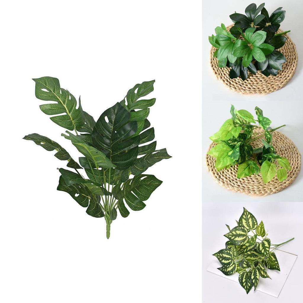 Plant Wall Synthetic Green Plants With Leaf Variety For Outdoor Events And Photography Props