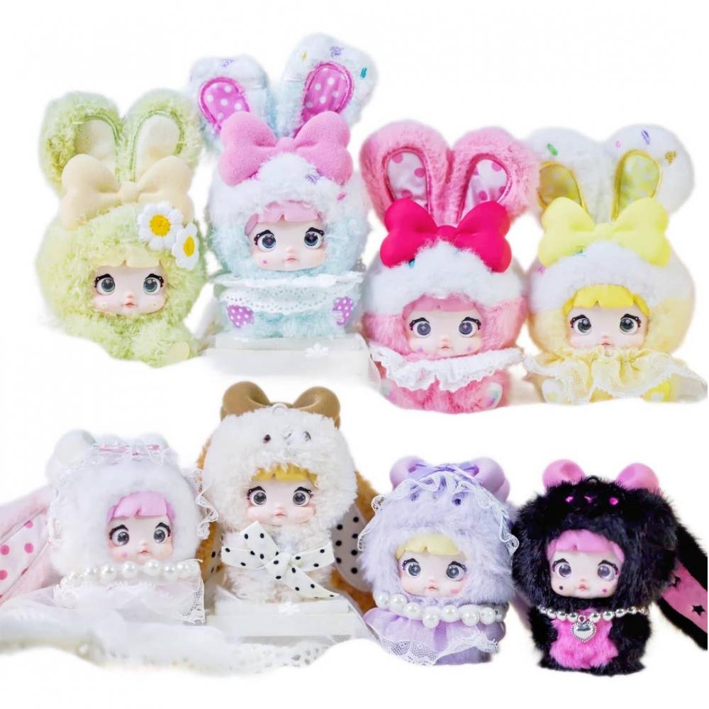 

Null Nommi Baby Sweetheart Bunny Plush Doll Blind Box 1Box 8pcs