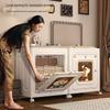 Foldable Flip-Top Clothing Organizer: Super Large Capacity Storage Box for Quilts & Seasonal Clothes