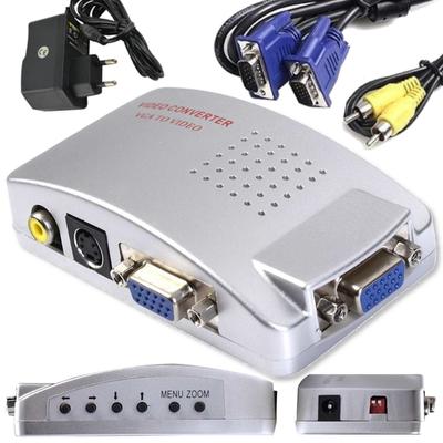 Konverter VGA auf S-Video / AV / VGA Bildadapter Splitter Cinch RCA