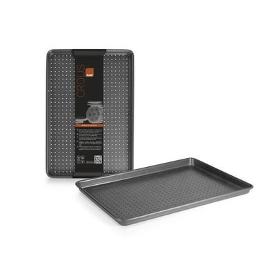 Baking Sheet - Crous - 39x27x2 Cm - Non-stick Steel - Dishwasher Safe