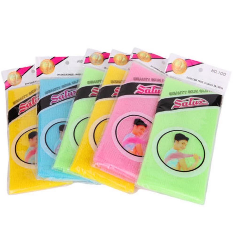 Pcs Random Color Fashion Hot Sale Nylon Scrubbing Body Cleaning Washing Towel Bath Shower Cloth