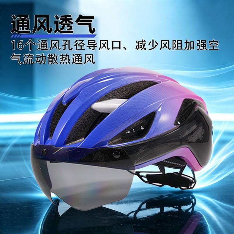 Cycling Helmet Mountain Road Bikes With Magnetic Visor Lightweight Semi-Shell Design Adults