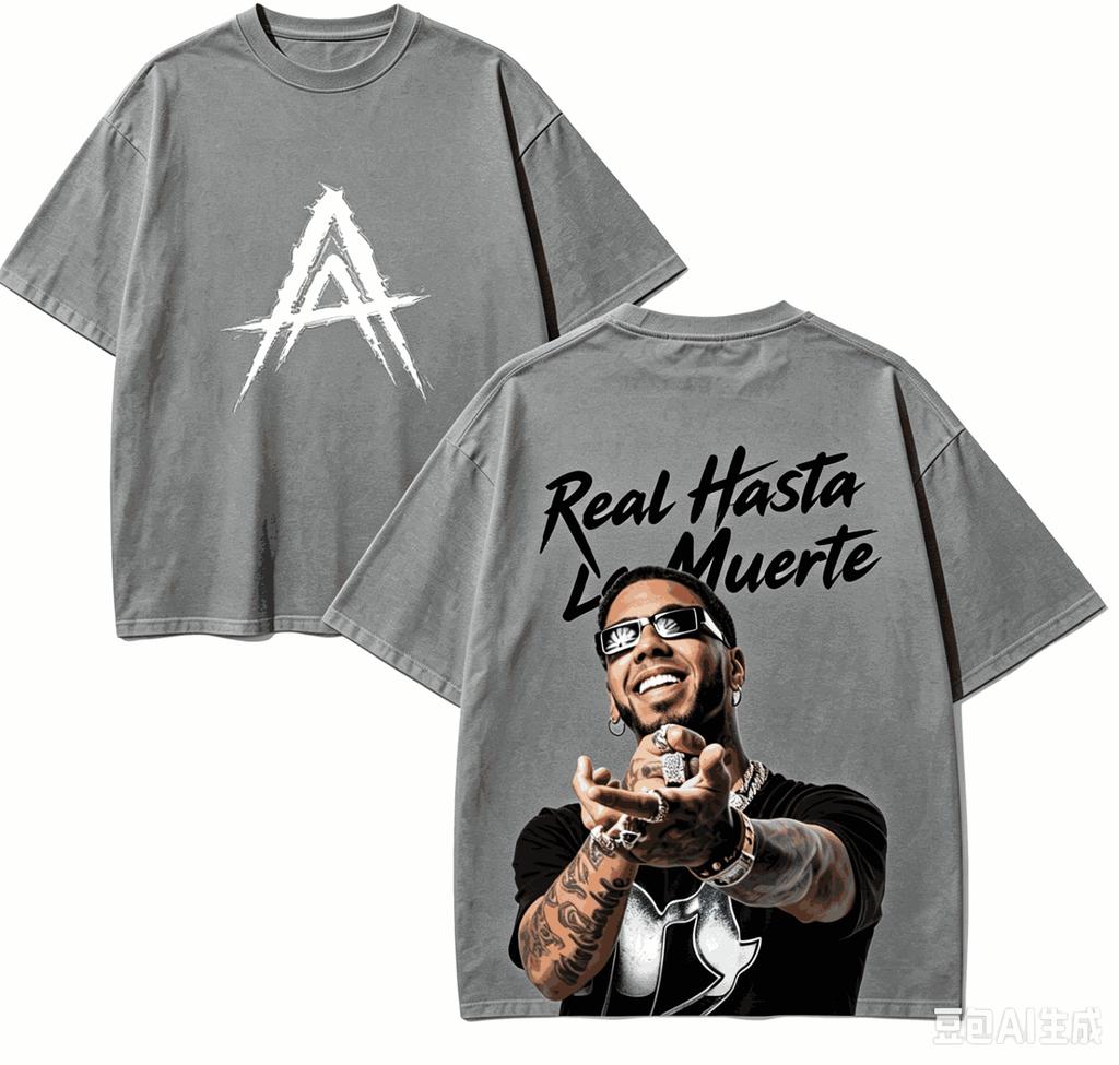 Real Hasta La Muerte For Fan Gift Tshirt Unisex Unisex Harajuku Oversizedunisex Short Sleeve Streetwear High Quality Couples Soft