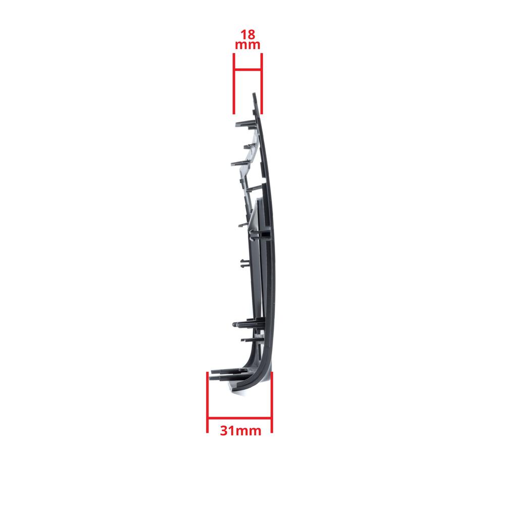 2 Din Radio Fascia Masking For Bmw 1 E81 E82 E87 E88 2007-2011
