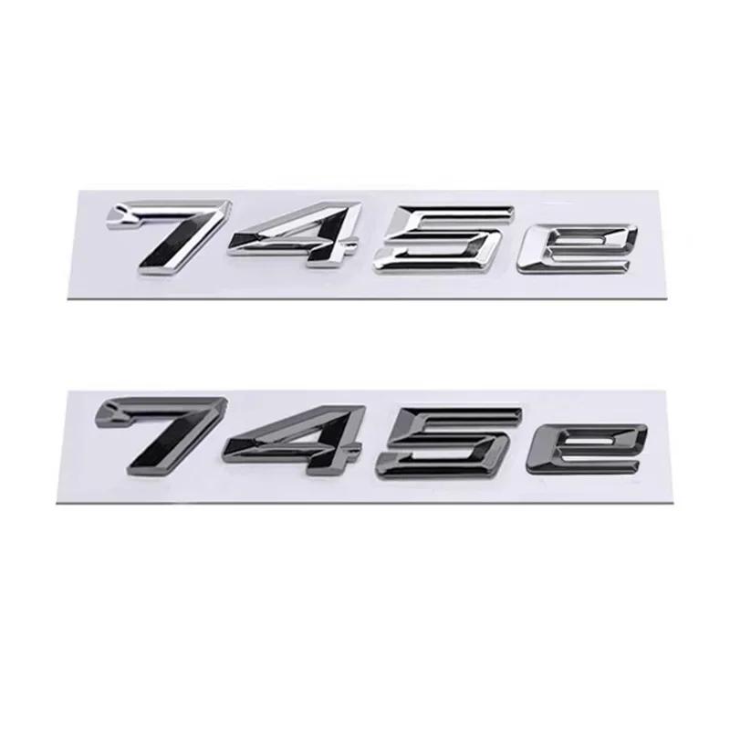 Sticker Emblema Lettere Logo Bagagliaio Auto in ABS per BMW 316e 318e 320e 323e 325e 330e 335e 530e E46 E90 E91 F30 F31 F34 G20 G30