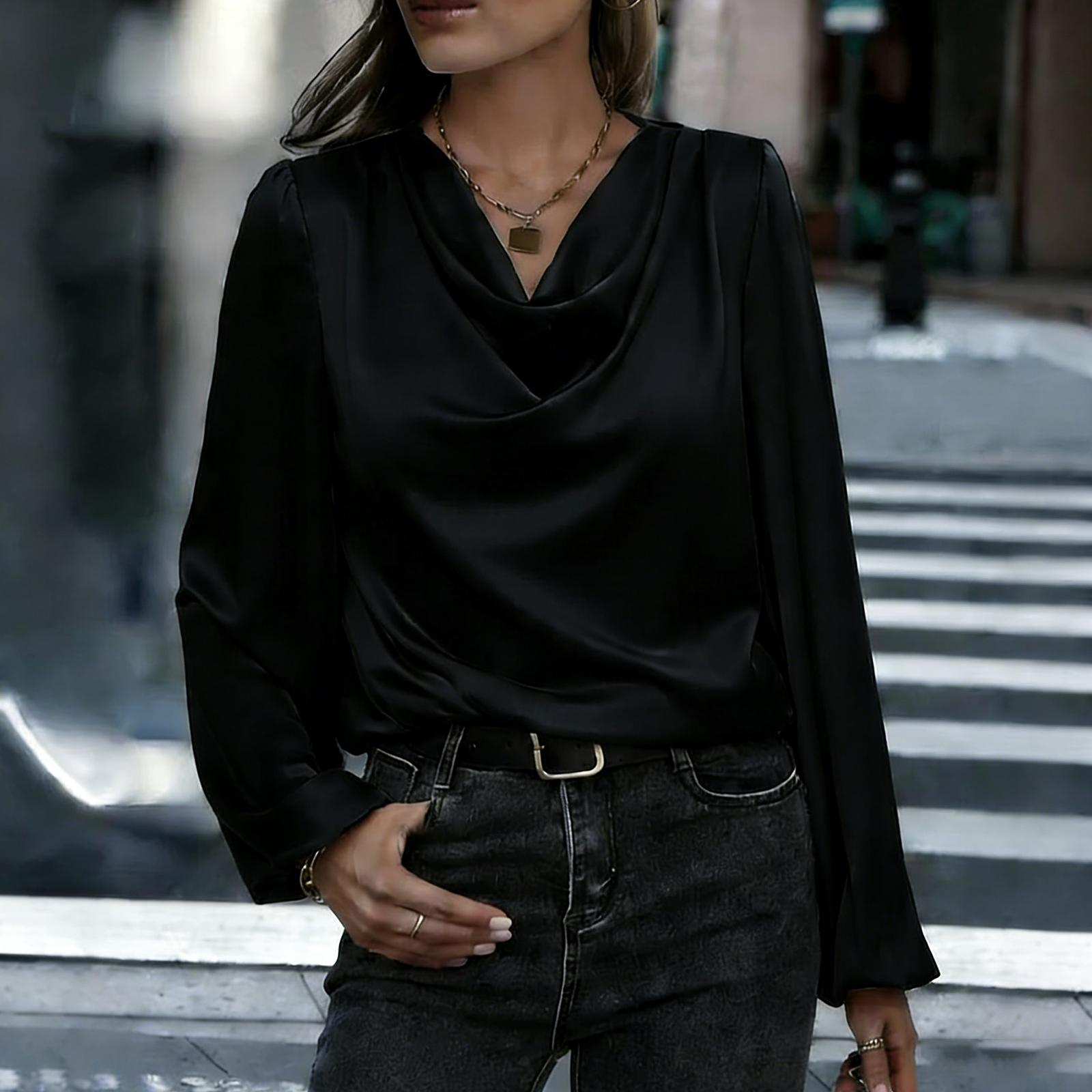 Women s Fashionable Casual Long-sleeved Top/shirt L