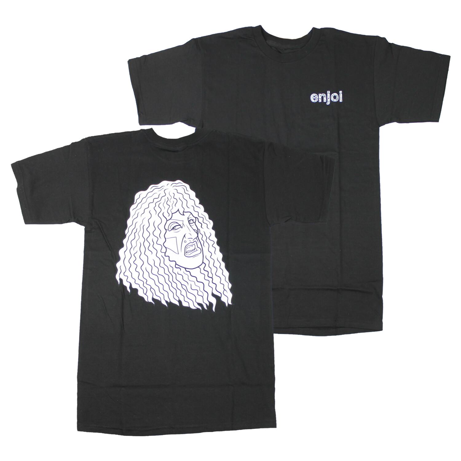 New Enjoi Skateboards Shirt Veejay Black XXXXL